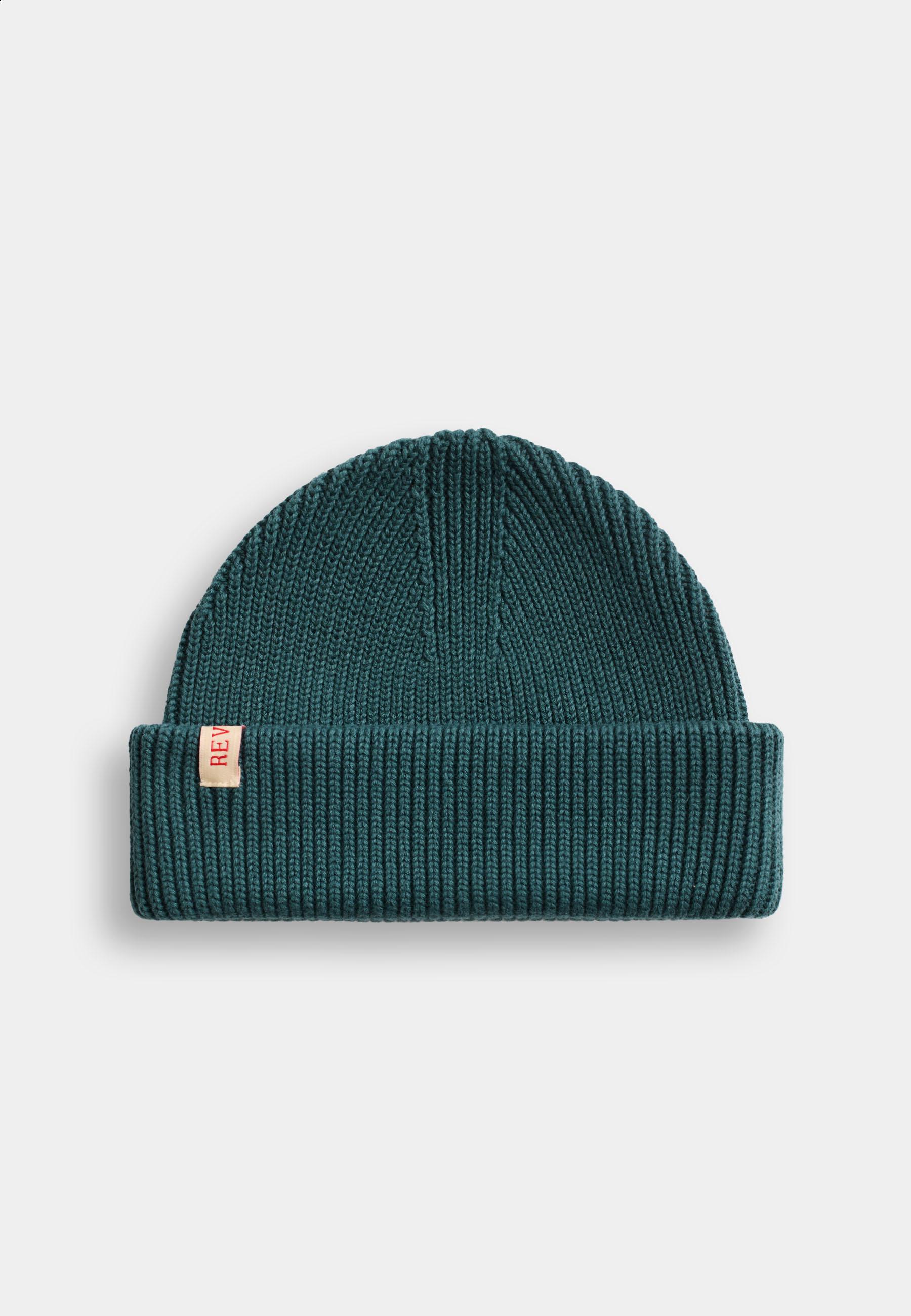 Revolution Fisherman Dustgreen Beanie Unisex petrolblau